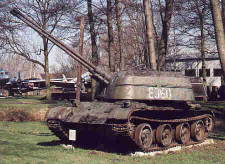 Польская ЗСУ-57-2 в экспозиции Любского военного музея